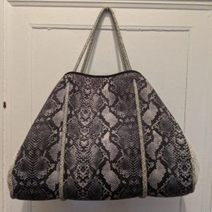 Haute Shore Blue Boho Snakeprint Bag